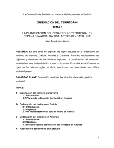 La Ordenación del Territorio en Navarra 2003