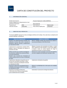 Project Charter Banco Alpes