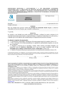 promocion social - Diputación Provincial de Alicante