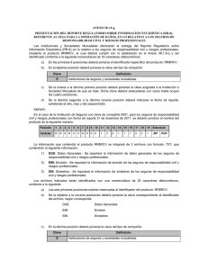 ANEXO 38.1.9-g. PRESENTACIÓN DEL REPORTE REGULATORIO SOBRE INFORMACIÓN ESTADÍSTICA (RR-8),