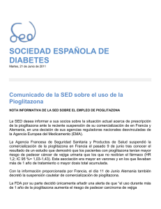 sociedad española de diabetes
