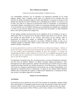 conflicto entre cristianismo y poder estatal