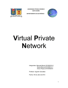 Red Privada Virtual - Departamento de Electrónica