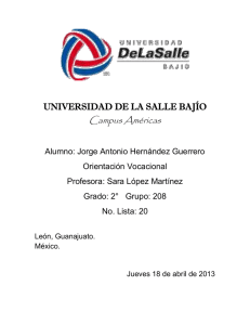 Campus Américas  UNIVERSIDAD DE LA SALLE BAJÍO