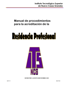 manual de r.p - Instituto Tecnologico Superior de Nuevo Casas