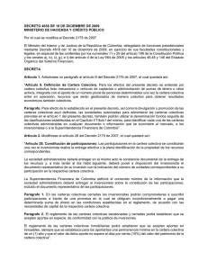 Decreto 4938 de 2009_Ministerio de Hacienda y Crédito Público