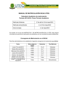 manual de matriculación sicau uteq