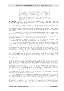 AP 2009-03-19 - Ente Nacional Regulador de la Electricidad