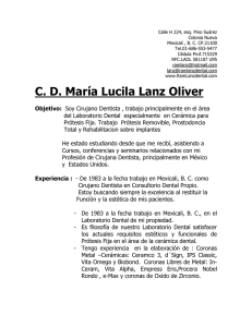 CD María Lucila Lanz Oliver Objetivo