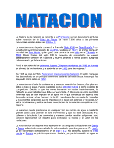 Son 4 los estilos de natación que se utilizan en competiciones