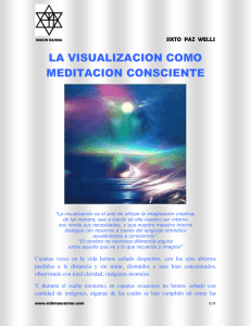 la visualizacion como meditacion consciente