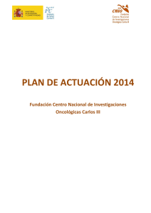 Plan de Actuación 2014