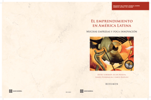 EmprendimientoAmericaLatina resumen BM 2014