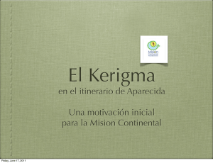 ¿Qué es el Kerigma? - Luis González