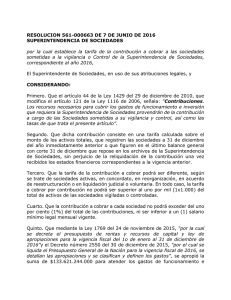 RESOLUCION 561-000663 DE 7 DE JUNIO DE 2016 SUPERINTENDENCIA DE SOCIEDADES