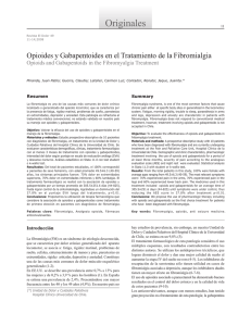 Originales Opioides y Gabapentoides en el Tratamiento de la Fibromialgia