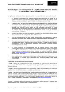 Download Spanish translation OMC Application Form