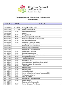 Asambleas Territoriales Montevideo