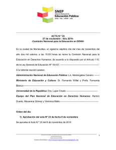 ACTA Nº 24 DDHH 27.11.2014