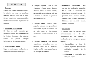 Verrugas y Molluscum Contagiosum