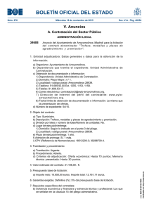 BOLETÍN OFICIAL DEL ESTADO V. Anuncios A. Contratación del Sector Público 34608