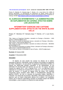 Rev.int.med.cienc.act.fís.deporte - vol. 8 -  número 32 - diciembre 2008 -...  Pereira, R.; Machado, M.; Sampaio-Jorge, F.; Barreto, J.G. y Lazo...