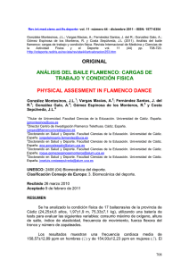 Rev.int.med.cienc.act.fís.deporte - vol. 11 -número 44 - diciembre 2011 - ISSN:...  González Montesinos, J.L.; Vargas Macias, A.; Fernández Santos, J. del...