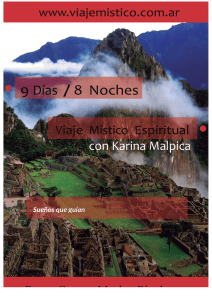 Viaje Peru 2016 Karina Malpica