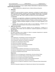 Manual Administrativo de Aplicaci n General en Materia de Recursos Financieros.