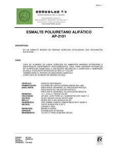 POLIURETANO ALFATICO AP-2101 (40 Micras)