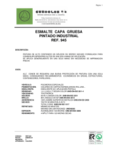 ESMALTE CAPA GRUESA REF 945