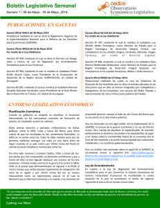 Descargar Boletín Legislativo Semanal #01