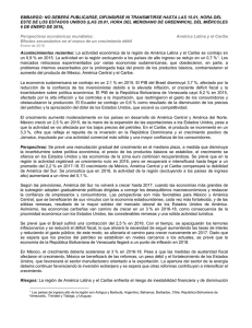 EMBARGO: NO DEBERÁ PUBLICARSE, DIFUNDIRSE NI TRANSMITIRSE HASTA LAS 15.01,... ESTE DE LOS ESTADOS UNIDOS (LAS 20.01, HORA DEL MERIDIANO...