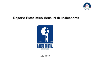 Reporte de estadÃ­sticas de indicadores Julio 2012.pdf