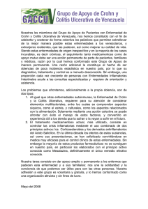 PRIMER MANIFIESTO DE CONSTITUCIÓN DEL GACCUV