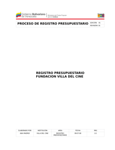 MANUAL DEL PROCESO PARA LA CERTIFICACION DE DISPONIBILIDAD FUNDACION VILLA DEL CINE.pdf (2011-02-04 11:31) 828KB