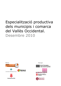 Concentració dels sectors d'activitat als municipis del Vallès Occidental (versió extensa)