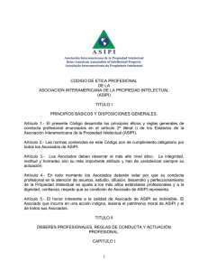 Código de Etica Profesional de ASIPI (pdf)