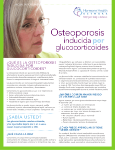 osteoporosis inducida glucocorticoides por