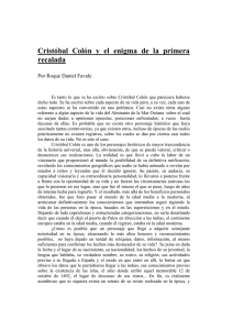 Cristobal Colon y el enigma de la primera recalada (pdf)