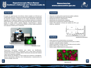 Espectroscopia Micro-Raman Confocal y FTIR