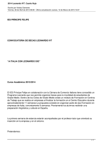 2014 Leonardo IVT. Cuarto flujo