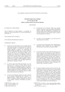 (Actos adoptados en aplicación del título VI del Tratado de... DECISIÓN MARCO DEL CONSEJO de 19 de julio de 2002