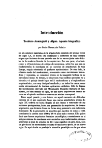 Introducción Teodoro Anasagasti Algán.  Apunte  biográfico y