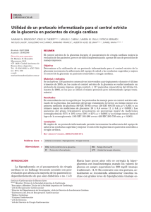 Protocolo informatizado de glucemia