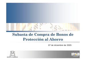 Recompra de BPAS 2005