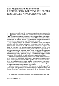 Los orígenes del Partido Aprista Peruano en Cajamarca, 1928-1935