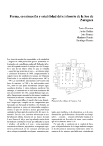 X-2361 PDF. Fuentes. Ibáñez, Franco, Pemán, Huerta 2011. Forma, construcción y estabilidad del cimborrio de la Seo de Zaragoza