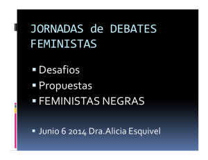 A Esquivel - PPT DebateFeminista2014