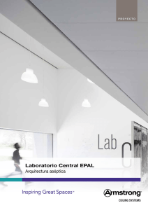 Laboratorio Central EPAL Arquitectura aséptica